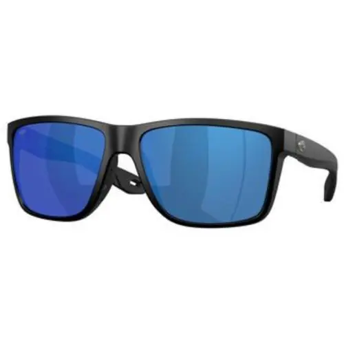 Costa Del Mar 6 S 9135 Matte Black Blue Mirror 580p Policarbonate Polarized 913