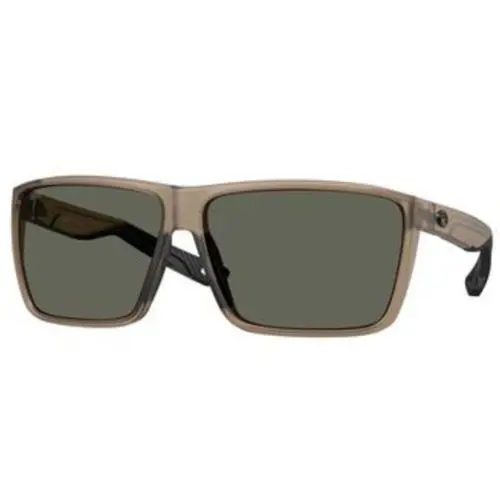 Costa Del Mar 6 S 9121 Matte Brown Smoke Gray 580g Crystal Polarized 912115 Sun