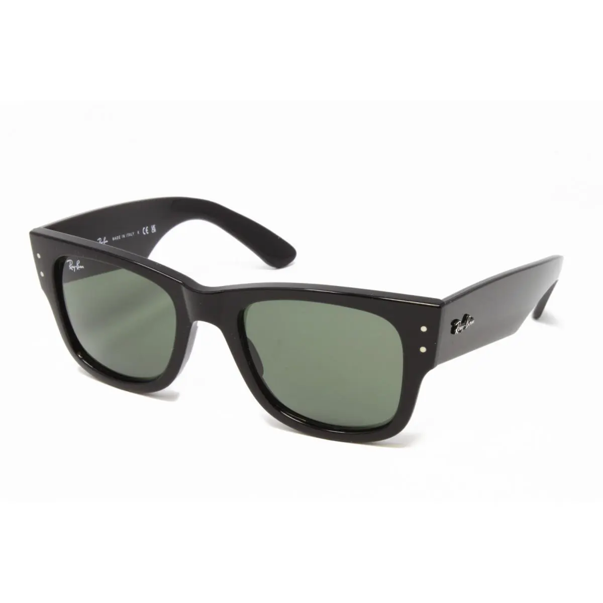 Ray Ban Mega Wayfarer RB0840S 901/58 Men`s Sunglasses Black 51mm Square Plastic