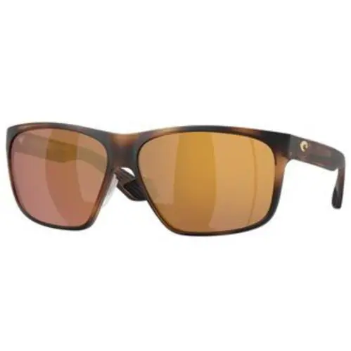 Costa Del Mar 6 S 9128 Matte Tortoise Gold Mirror 580p Policarbonate Polarized