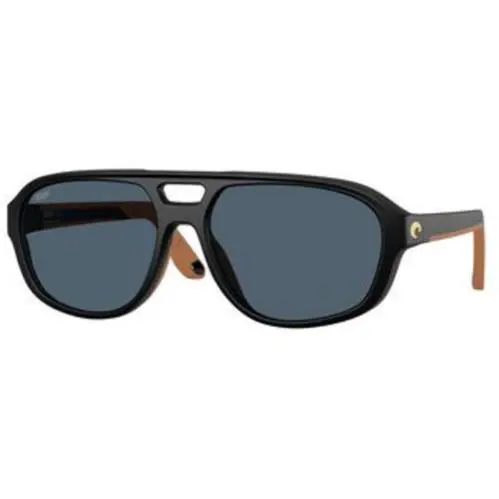 Costa Del Mar 6 S 9133 Matte Black Gray 580p Policarbonate Polarized 913304 Sun