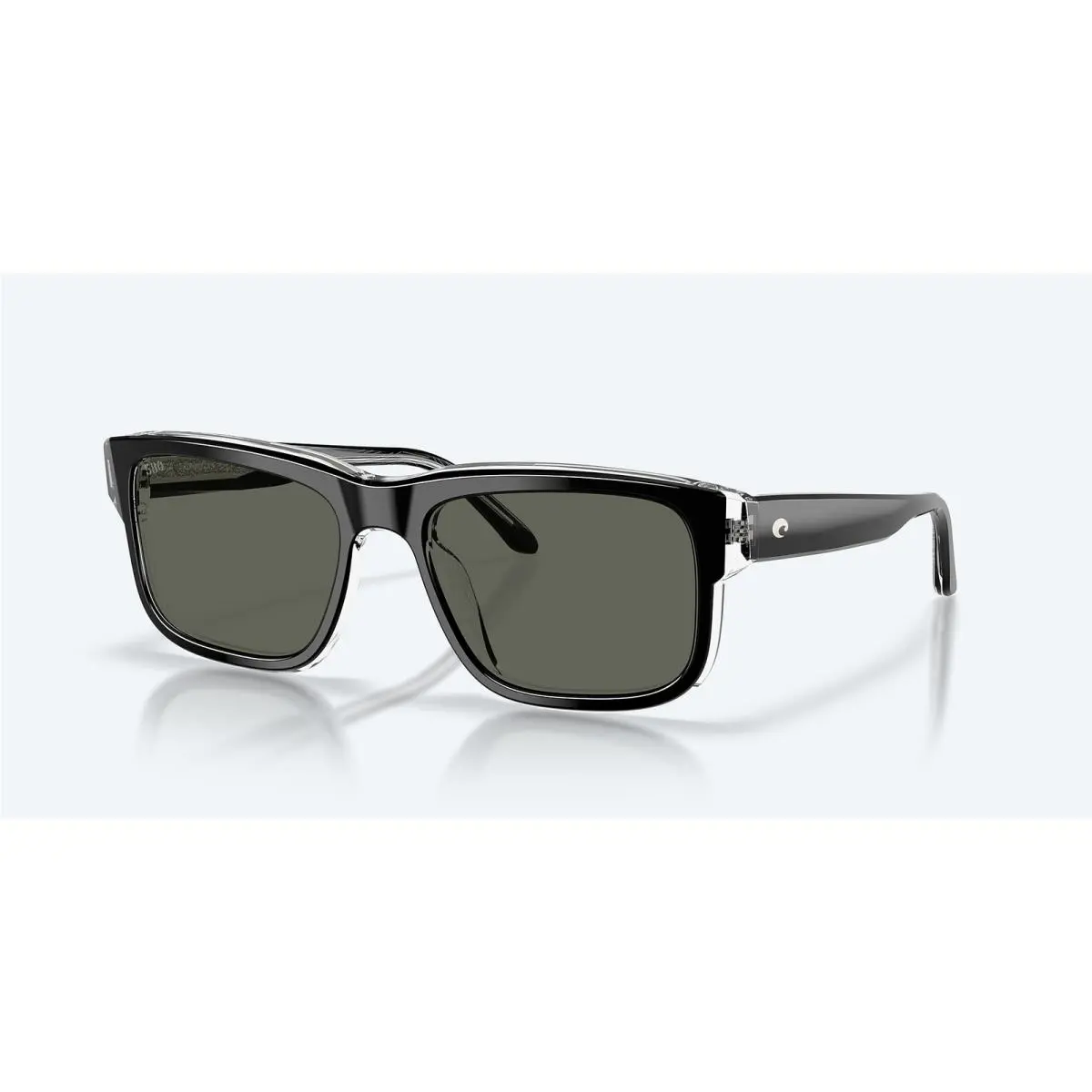 Costa Del Mar Shipwrecks Black/gray 580G Polarized Glass Size M Sunglasses