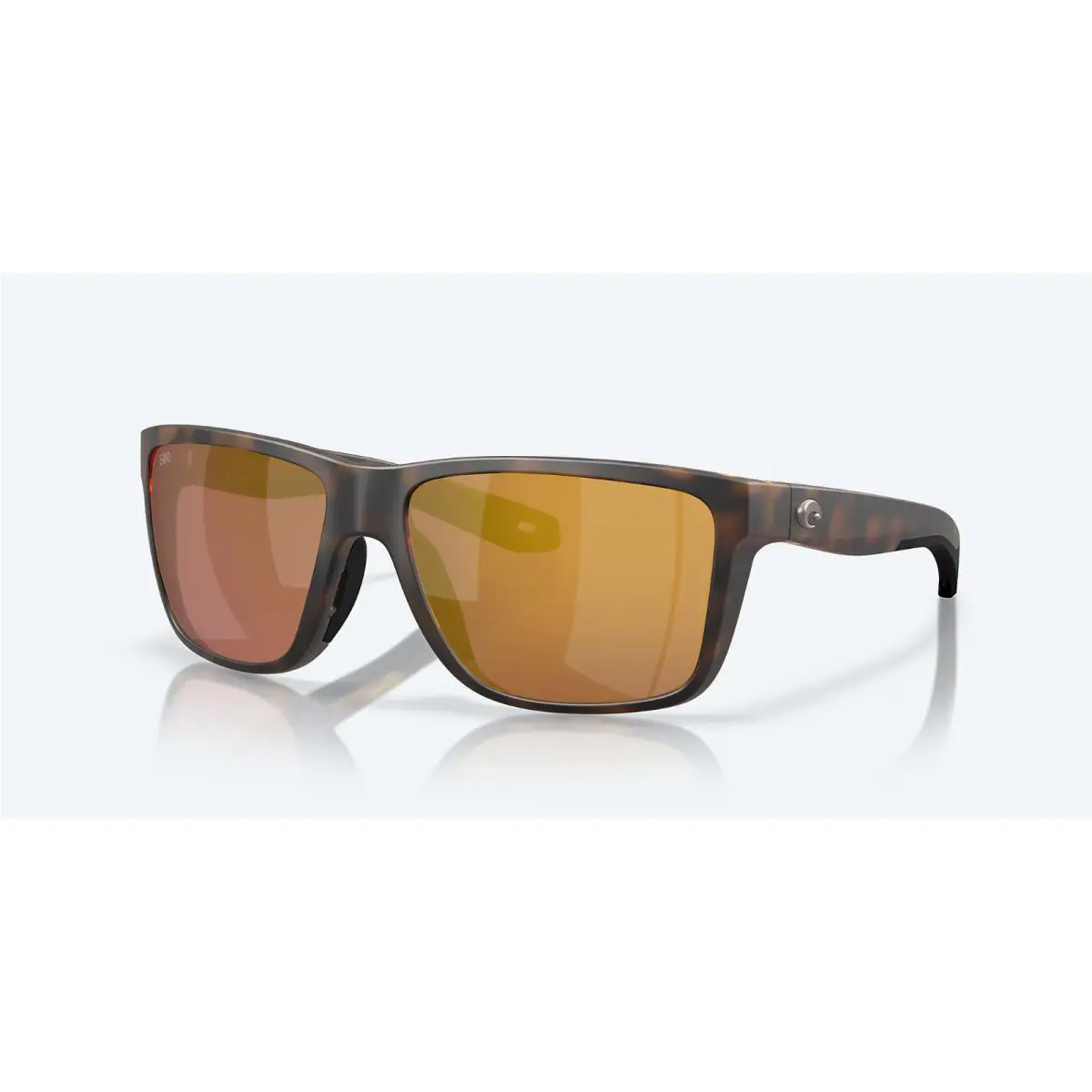 Costa Del Mar Broadbill II Matte Tortoise Gold Mirror Polarized Glass 580G
