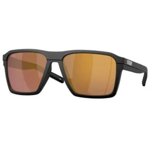 Costa Del Mar 6 S 9083 Netplus Black Gold Mirror 580g Crystal Polarized 908306