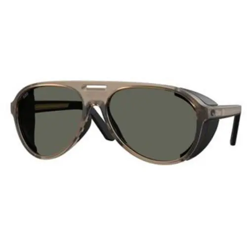 Costa Del Mar 6 S 9117 Matte Brown Smoke Gray 580g Crystal Polarized 911714 Sun