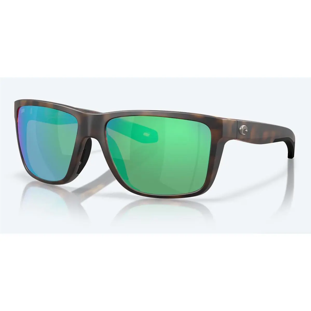 Costa Del Mar Broadbill II Matte Tortoise Green Mirror Polarized Glass 580G