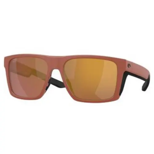 Costa Del Mar 6 S 9104 Matte Terra Cotta Gold Mirror 580g Crystal Polarized 910