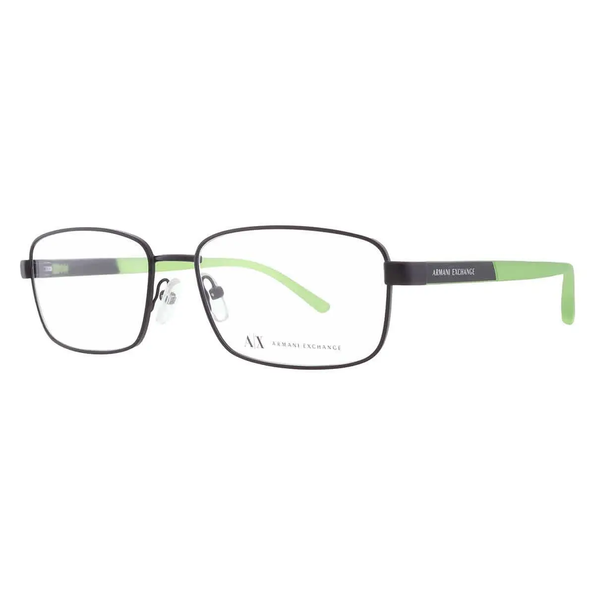 Armani Exchange Demo Rectangular Men`s Eyeglasses AX1050 6119 56 AX1050 6119 56