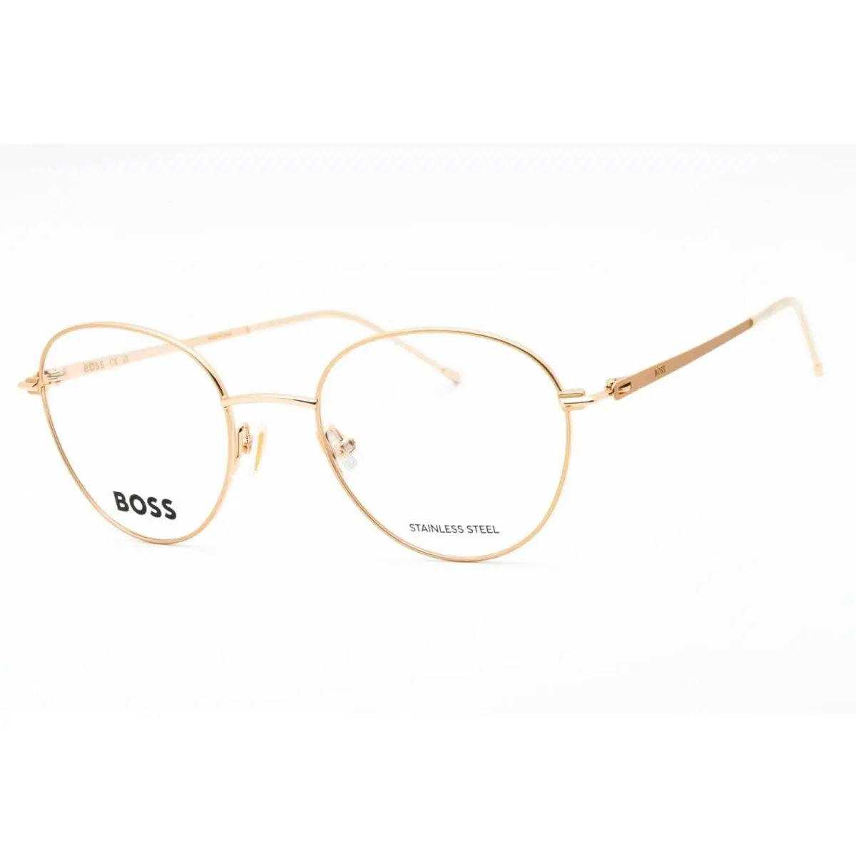 Hugo Boss 1530 000 Eyeglasses Rose Gold Frame 50mm