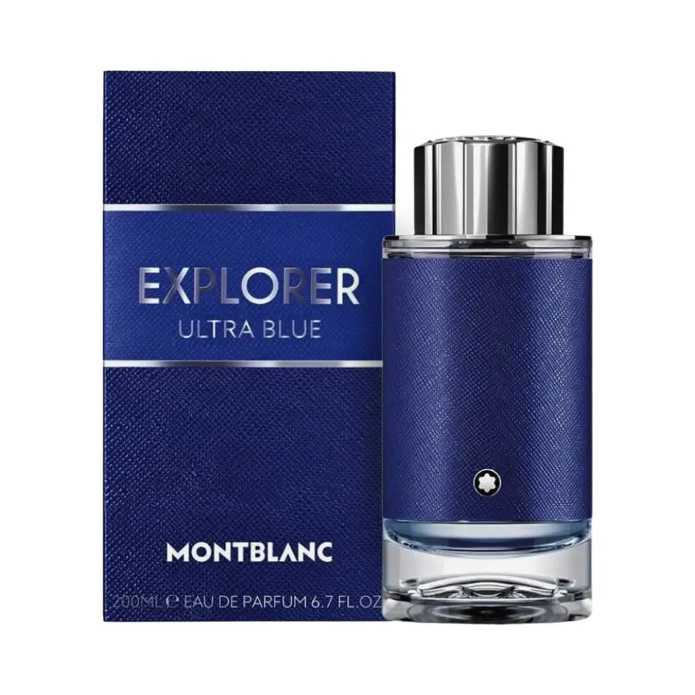 Montblanc Explorer Ultra Blue by Mont Blanc 6.7 oz Edp Spray Cologne For Men
