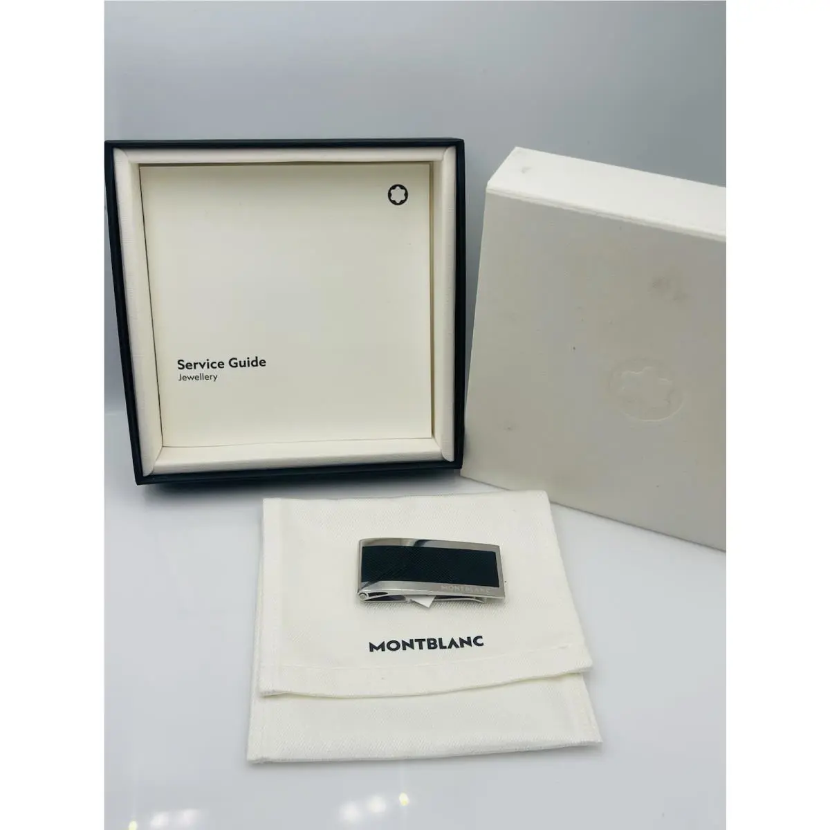 Montblanc Stainless Steel Leather Extreme Money Clip