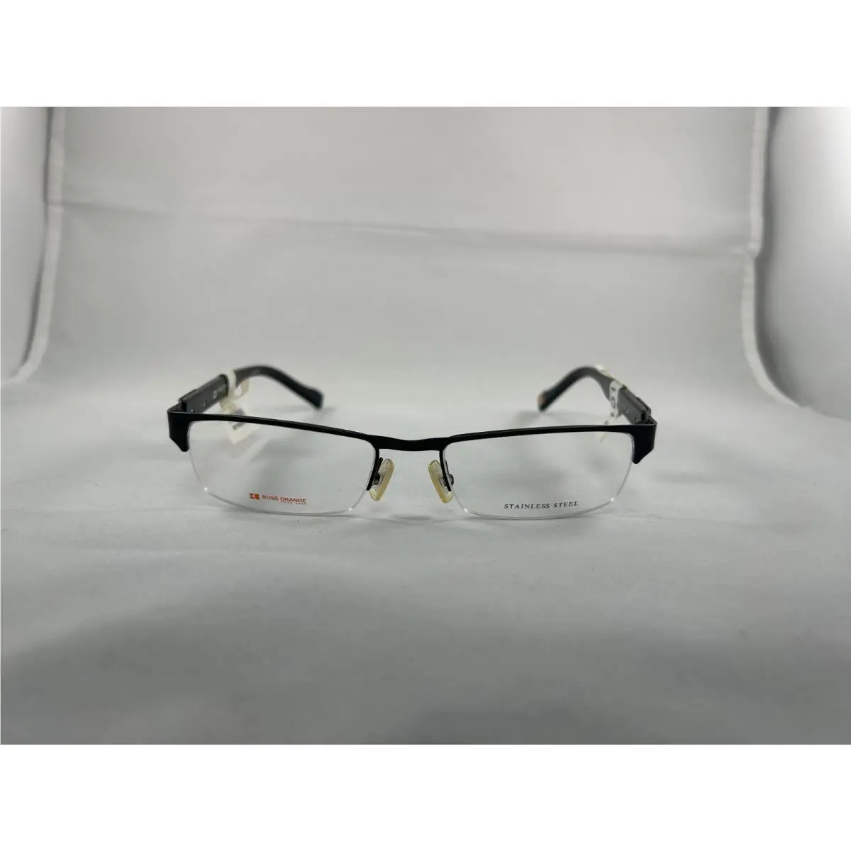 Hugo Boss 0080 Eyeglasses Mpz Stainless Steel Men Rectangle cc