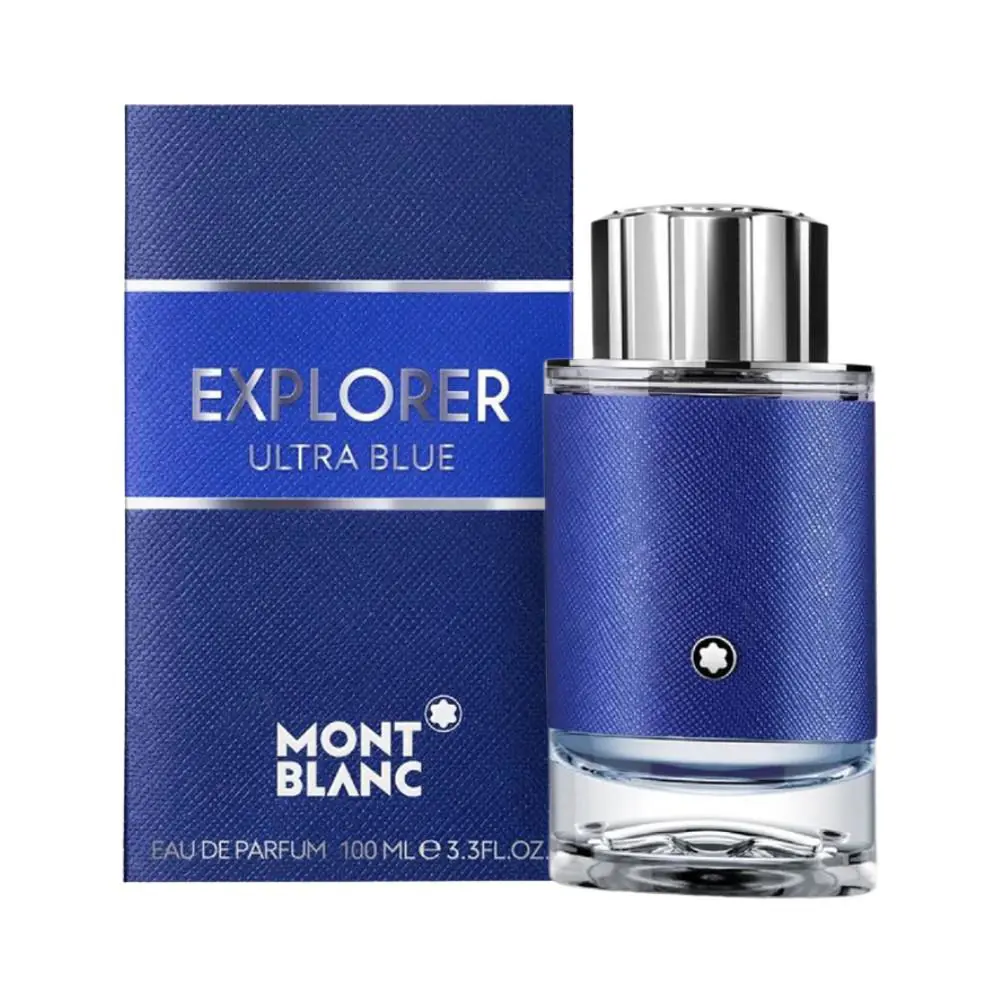 Montblanc Explorer Ultra Blue by Mont Blanc 3.3 oz Edp Spray Cologne For Men