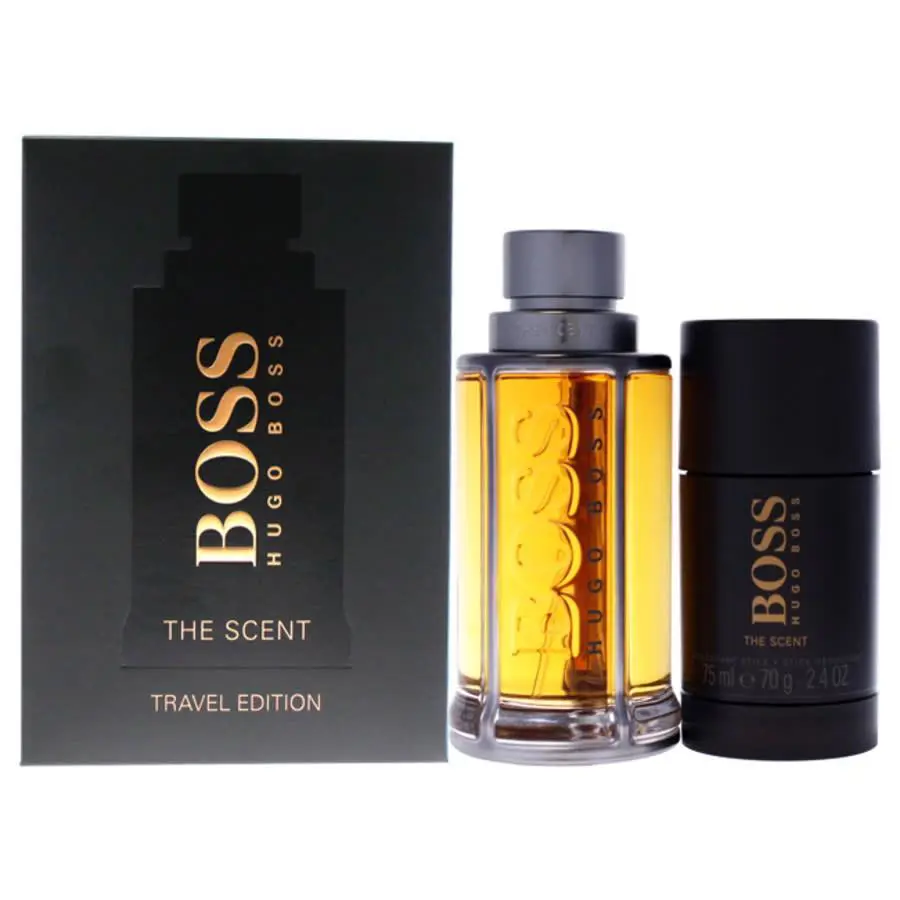 Hugo Boss Men`s Boss The Scent 2pcs Edt Gift Set Fragrances 3614226758880