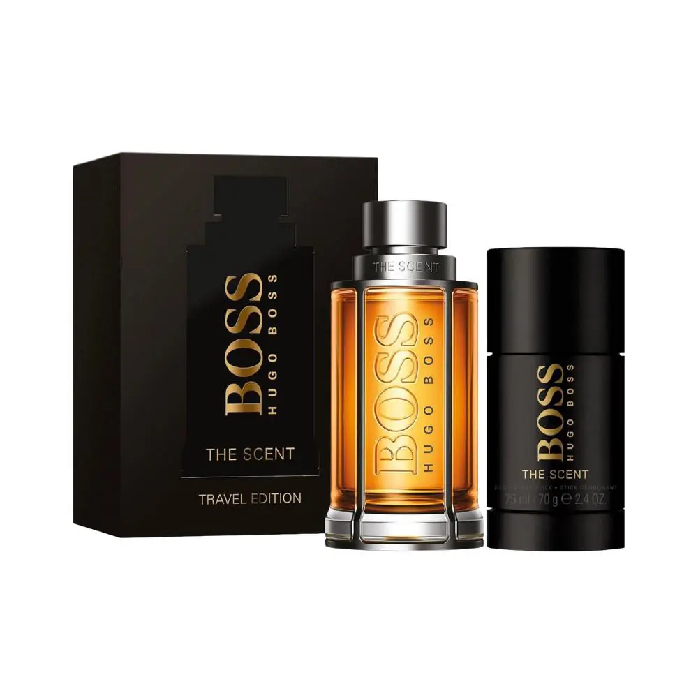 Boss The Scent by Hugo Boss Fragrance For Men 2 Piece Gift Set