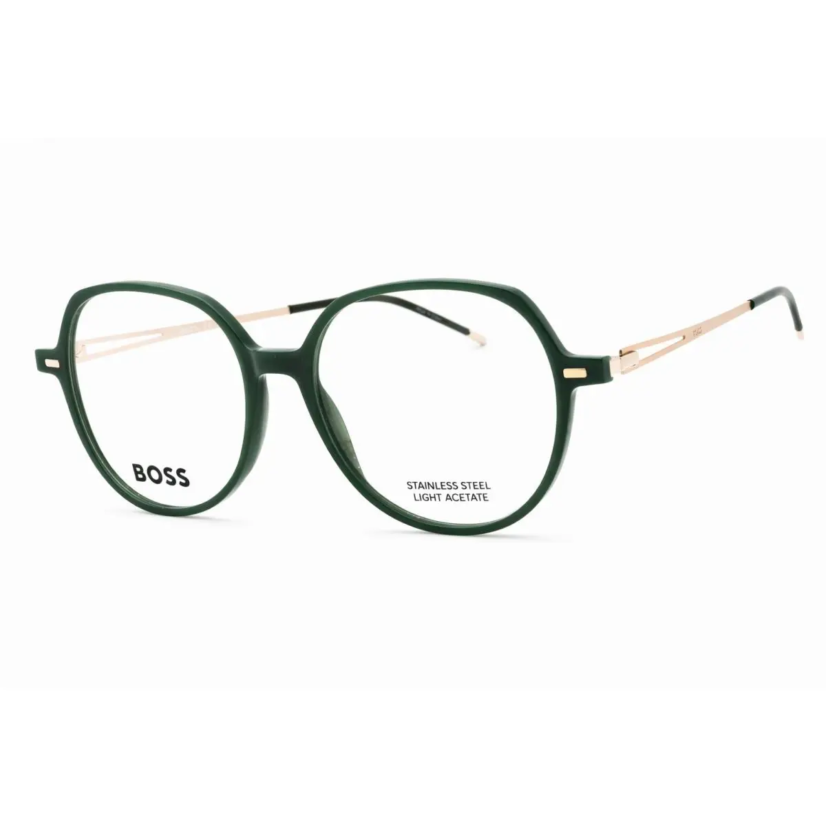 Hugo Boss HB1391-1ED-53 Eyeglasses Frame Size 53mm 16mm 140mm Green Women 71673
