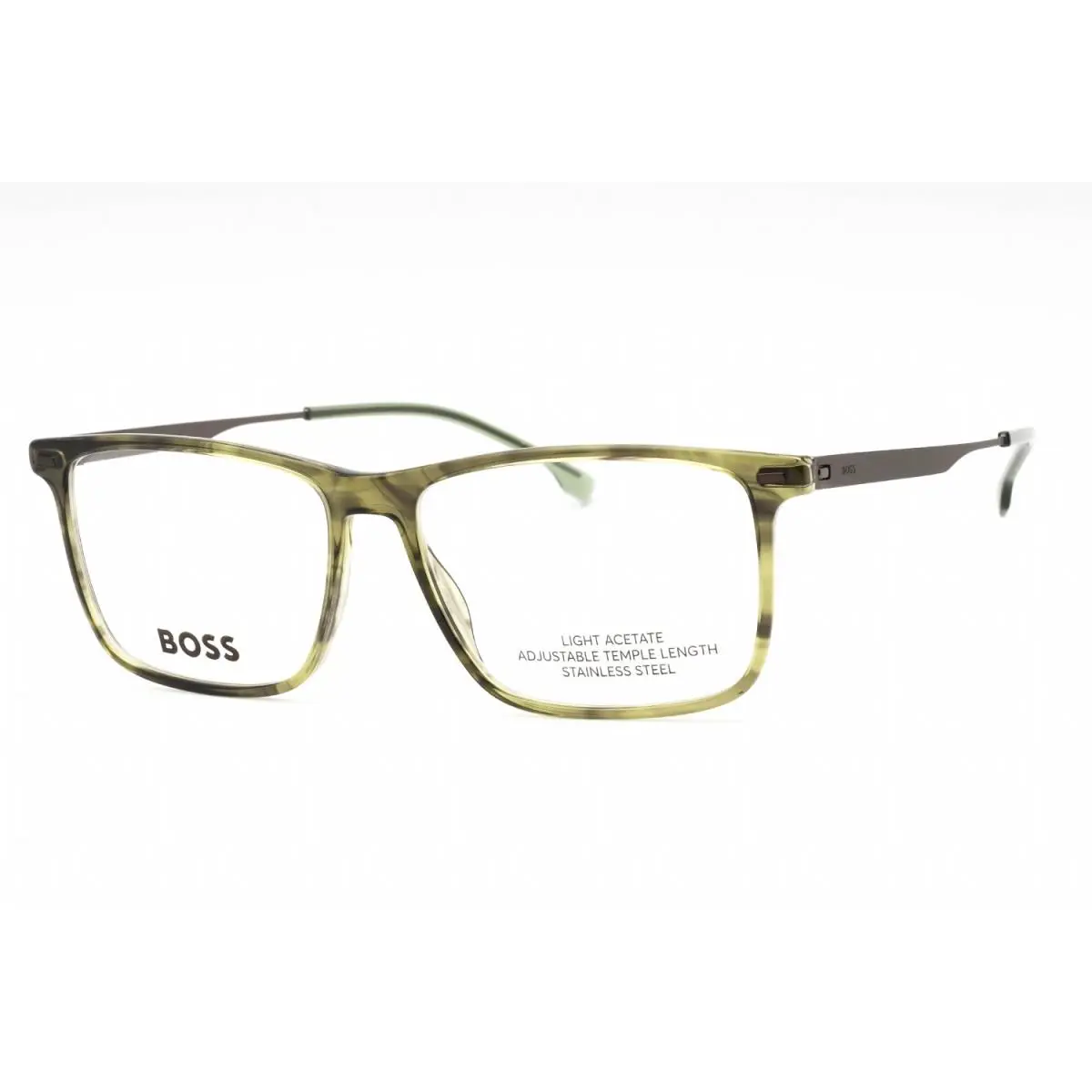 Hugo Boss HB1642-XYG-55 Eyeglasses Frame Size 55mm 15mm 150mm Green Men 71673698