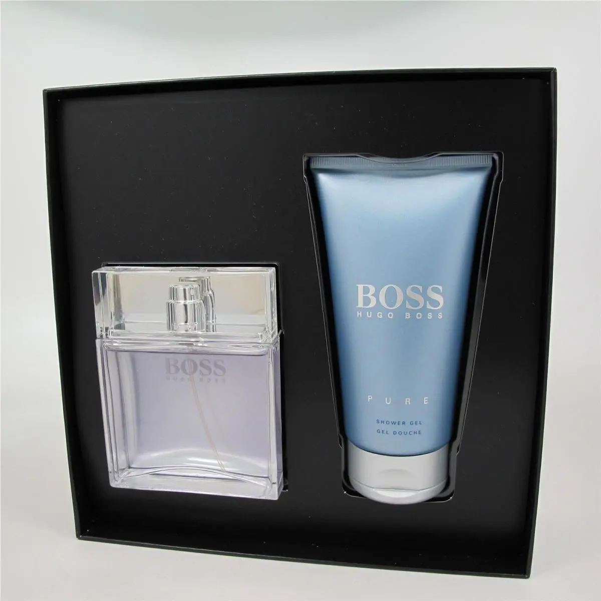 Boss Pure by Hugo Boss 2 Pcs Set: 2.5 oz Edt Spray 5.0 oz Shower Gel