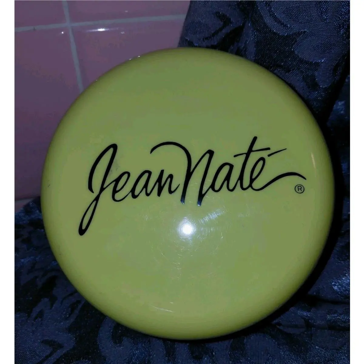 Vtg Revlon Jean Nate Silkening Body Perfumed Powder Large 6 Oz Nwob Rounded Lid