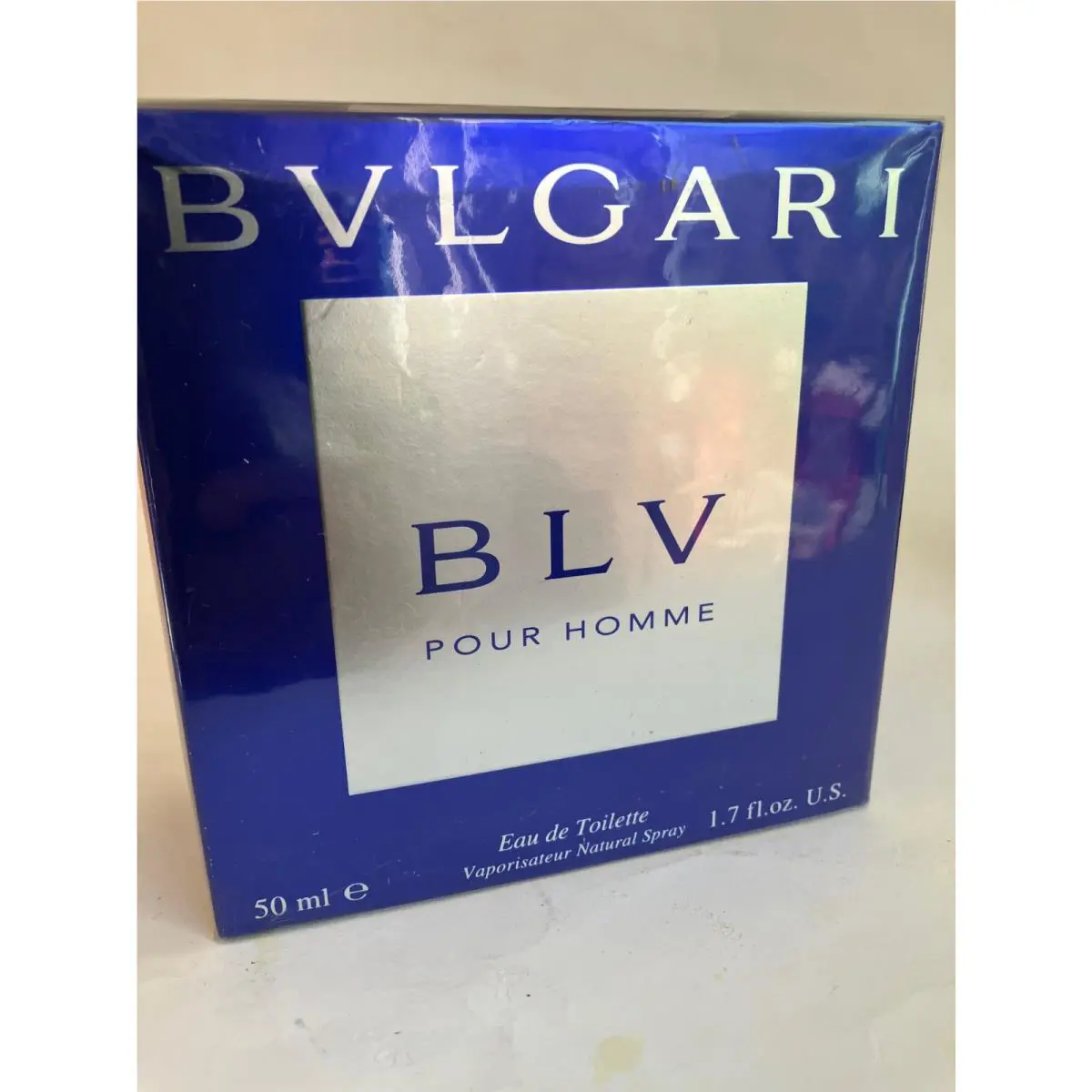 Bvlgari Blv Pour Homme 1.7oz Edt Spray For Men Very Rare