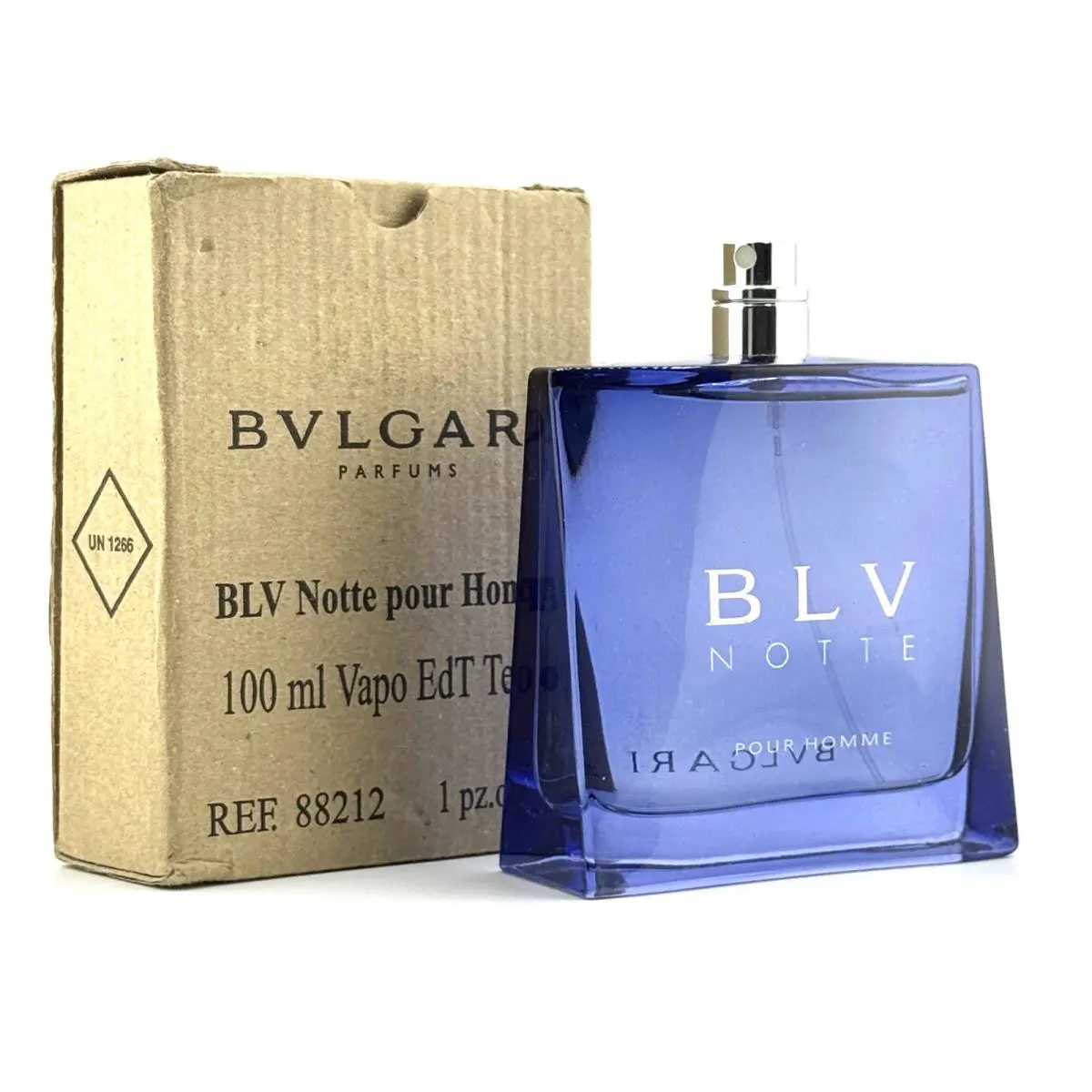 Bvlgari Blv Notte Pour Homme 3.4 oz 100 ml Spray Tester
