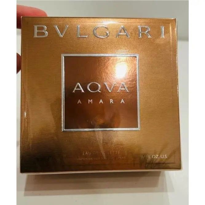 Bvlgari Aqva Amara Eau De Toilette Parfum Spray For Men Citrus 1.7 oz 50ML