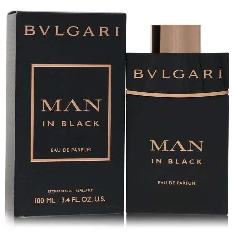 Bvlgari Man In Black Eau de Parfum Spray 3.4 oz For Men