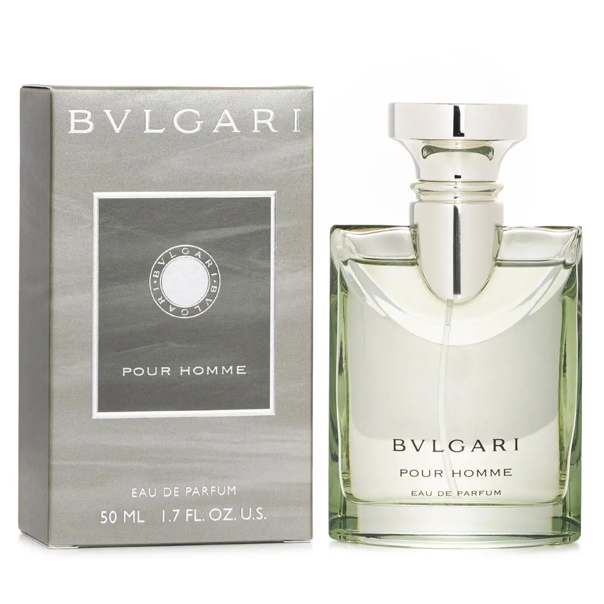 Bvlgari Men`s Pour Homme Edp Spray 1.7 oz Fragrances 783320421327