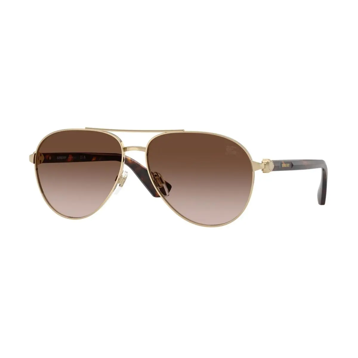 Burberry BE3167 110913 Light Gold Brown Gradient 59 mm Men`s Sunglasses