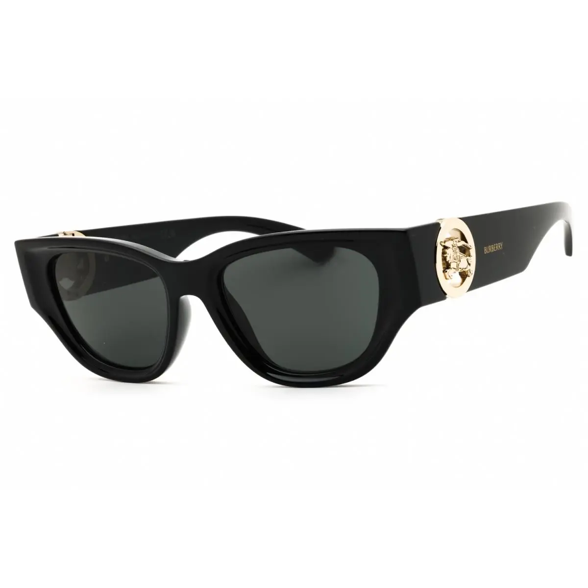 Burberry BE4467U 300187 Black Dark Grey 52 mm Women`s Sunglasses