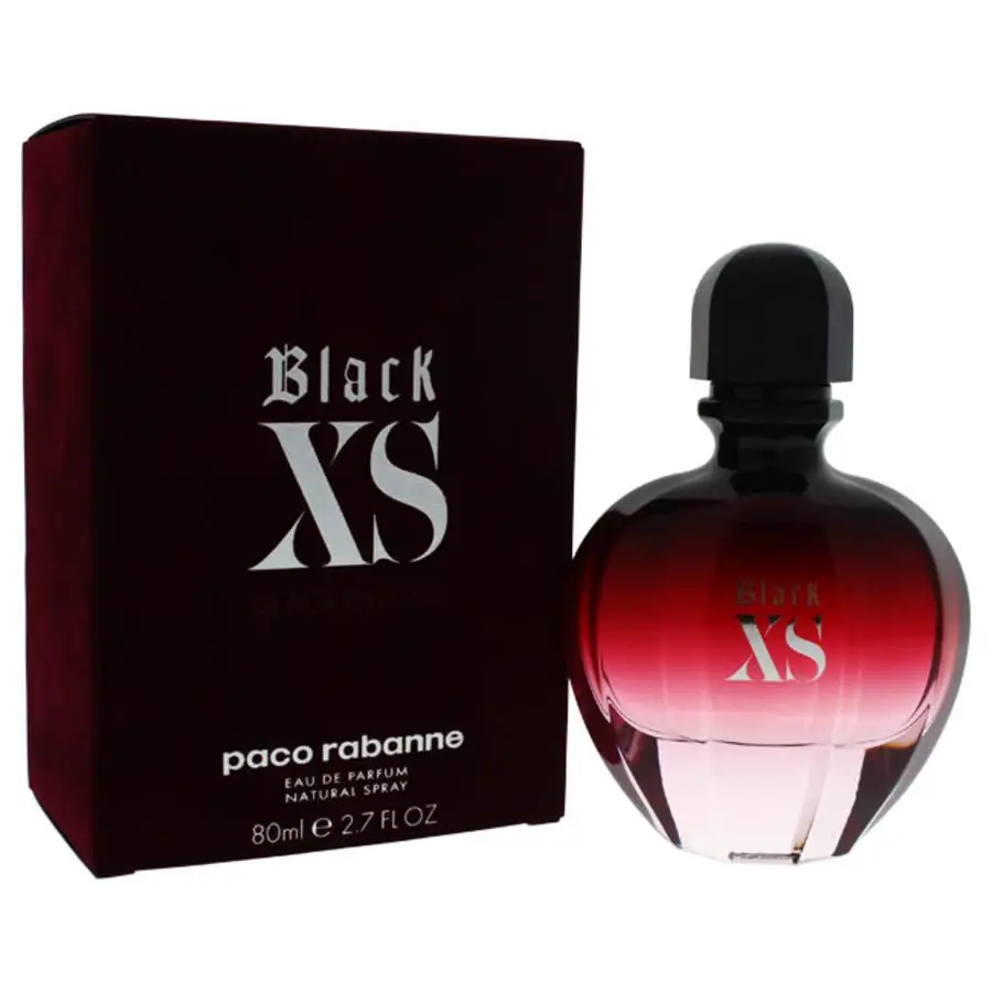 Paco Rabanne Ladies Black XS Edp Spray 2.7 oz Fragrances 3349668555062