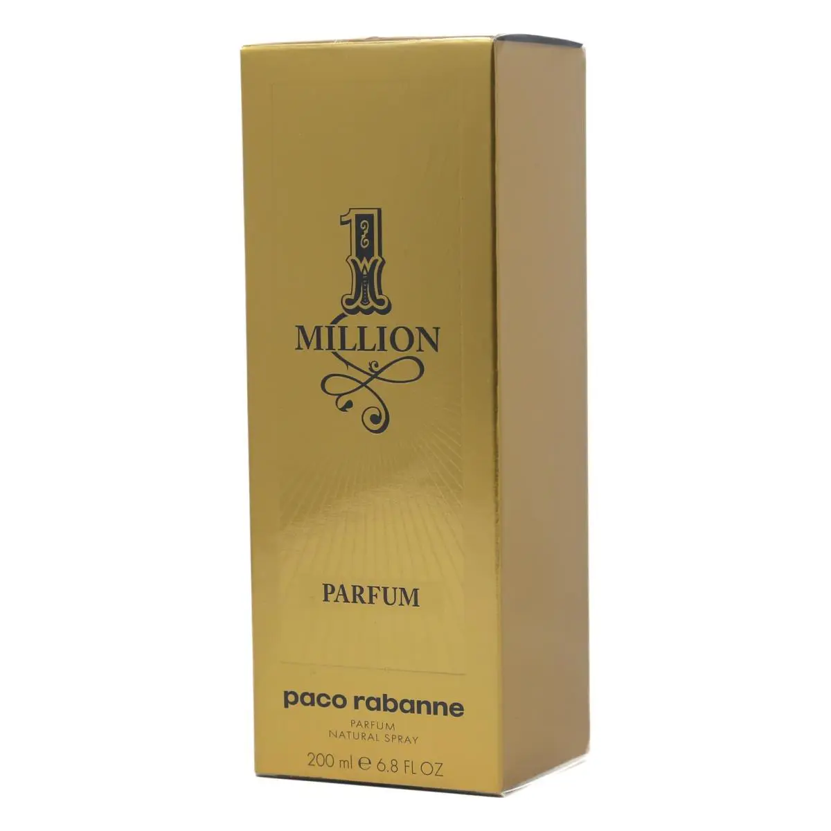 Paco Rabanne 1 Million Parfum For Men 200ml/6.8 oz Spray Bottle