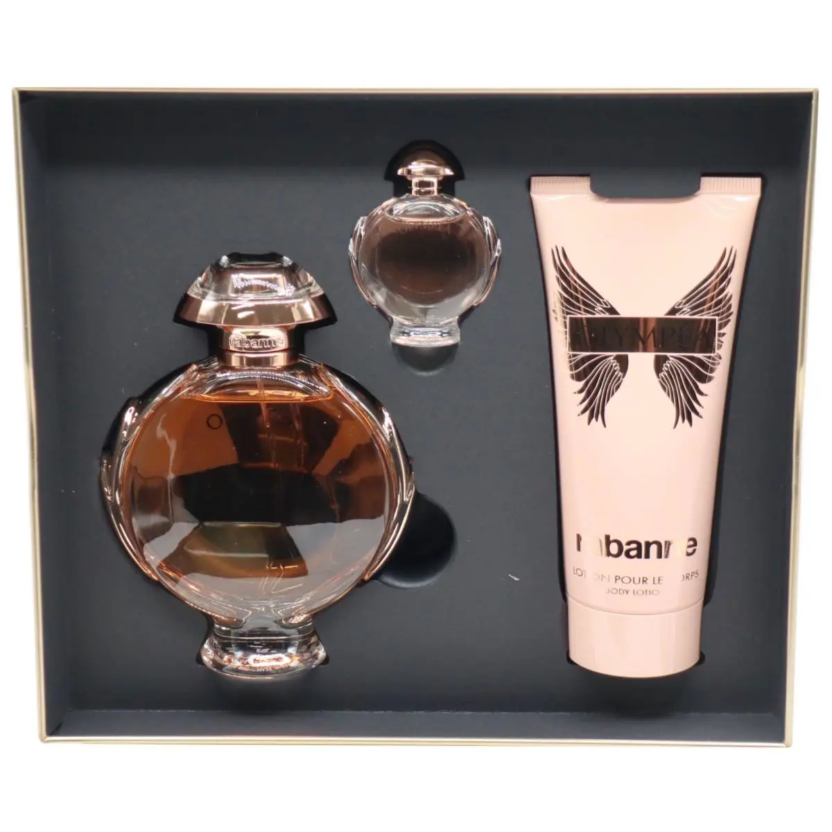 Olympea By Paco Rabanne 3 Pces Set 2.7oz./80ml Edp Spray For Women