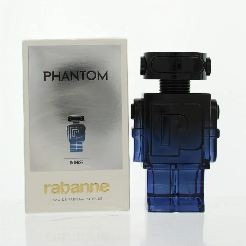 Phantom Intense 3.4 Oz Eau De Parfum Intense Spray by Paco Rabanne Box For Men