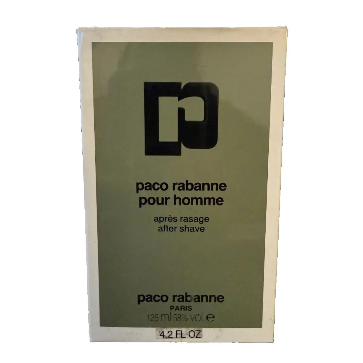 Paco Rabanne Pour Homme 125 ML 4.2 FL OZ Paris Mens After Shave