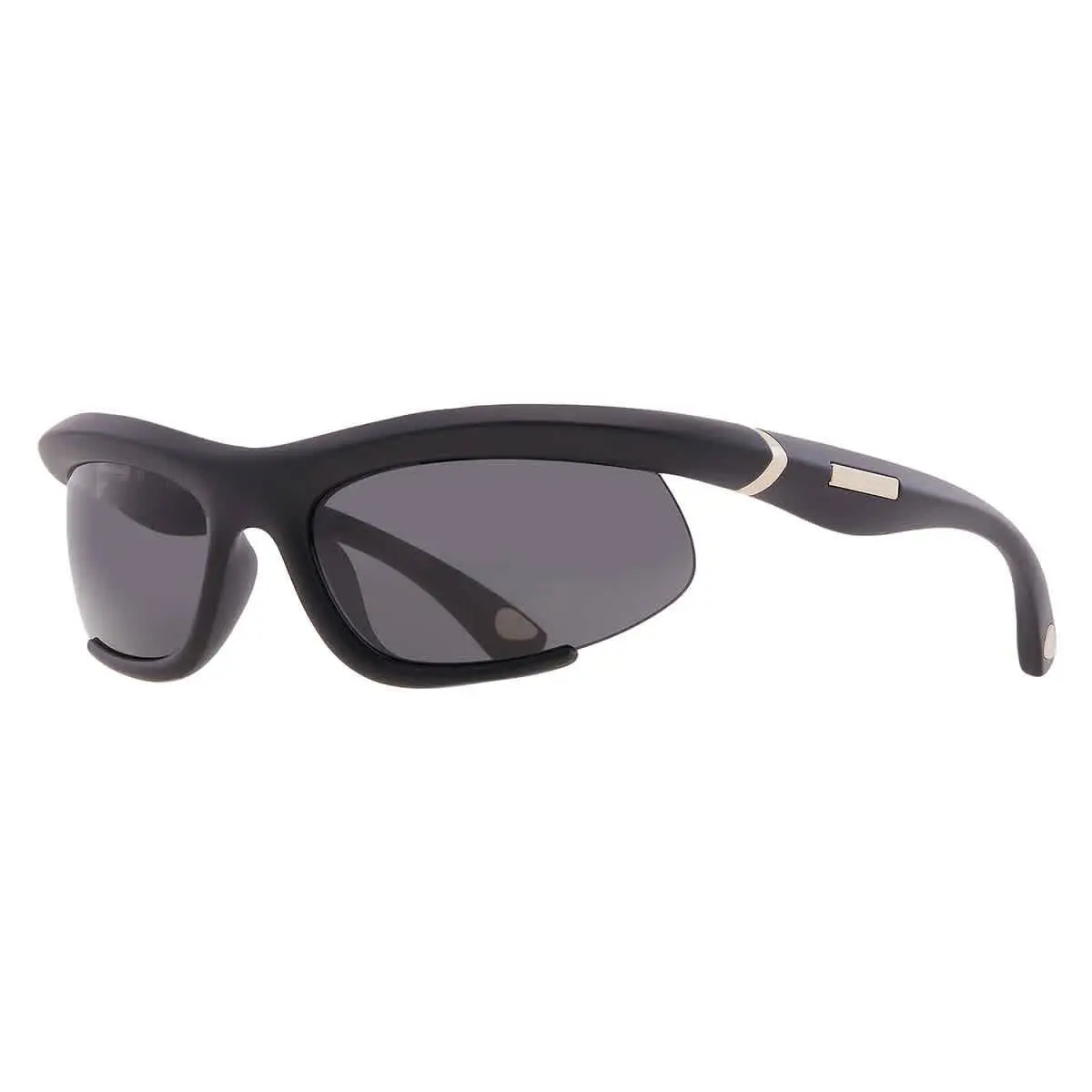 Burberry Dark Grey Irregular Ladies Sunglasses BE4462 418687 64 BE4462 418687 64