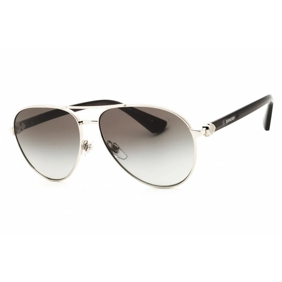 Burberry BE3167-100511-59 Sunglasses Frame Size 59mm 140mm 14mm Silver Men