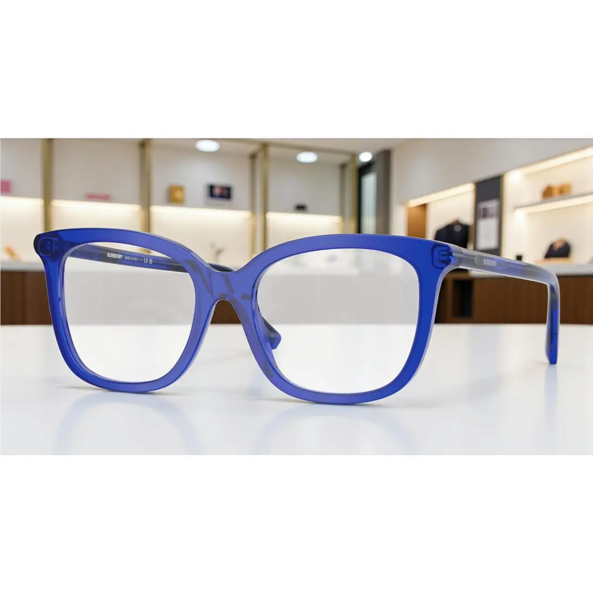 Burberry BE2430 4168 Blue Demo Lens 53 mm Women`s Eyeglasses