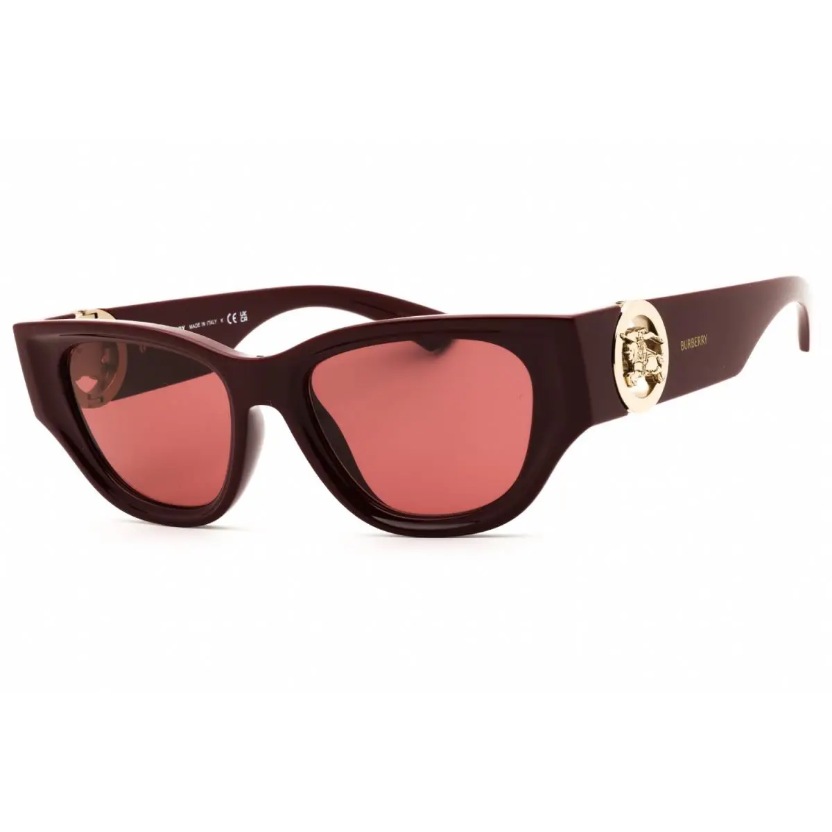 Burberry BE4467U-411969-52 Sunglasses Frame Size 52mm 135mm 18mm Bordeaux Women