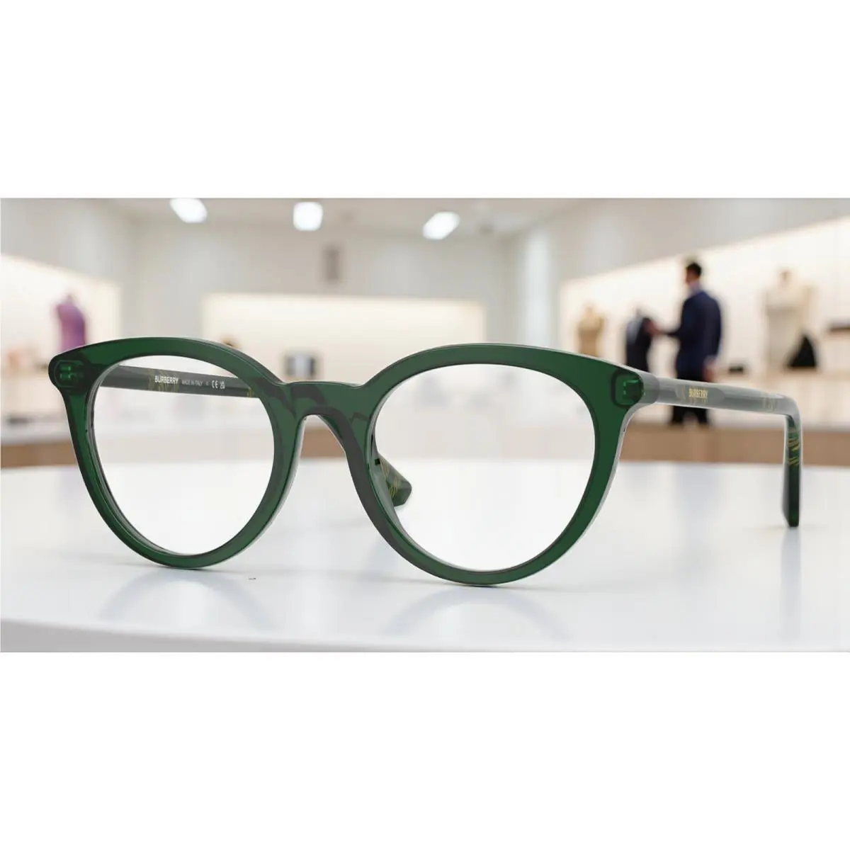 Burberry BE2429 4162 Green Demo Lens 50 mm Women`s Eyeglasses
