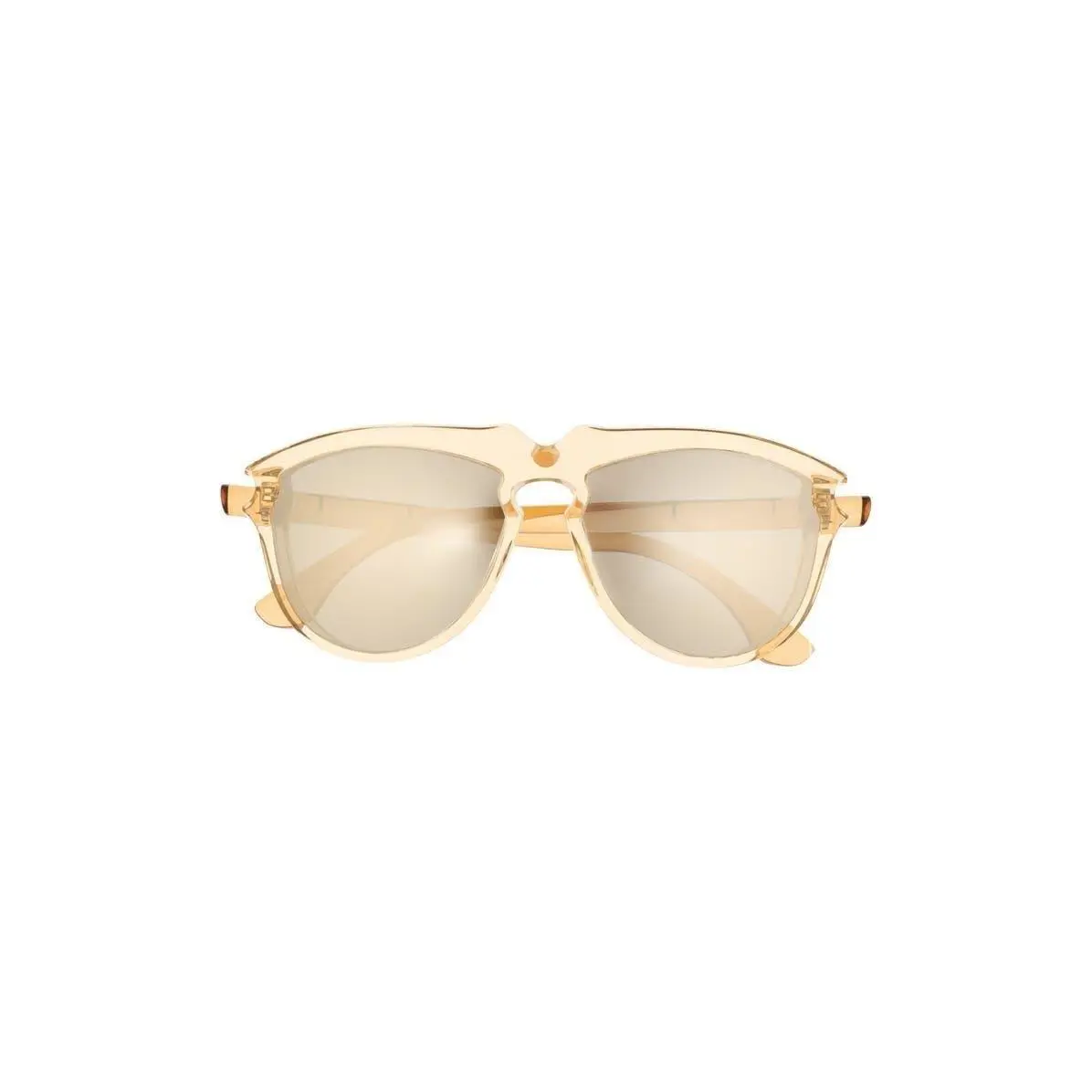 Burberry Men 58mm Pilot Sunglasses Light Brown