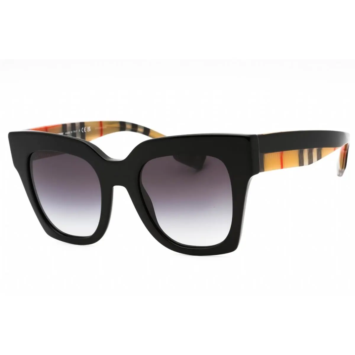 Burberry BE4364-39428G-49 Sunglasses Frame Size 49mm 145mm 21mm Black Women