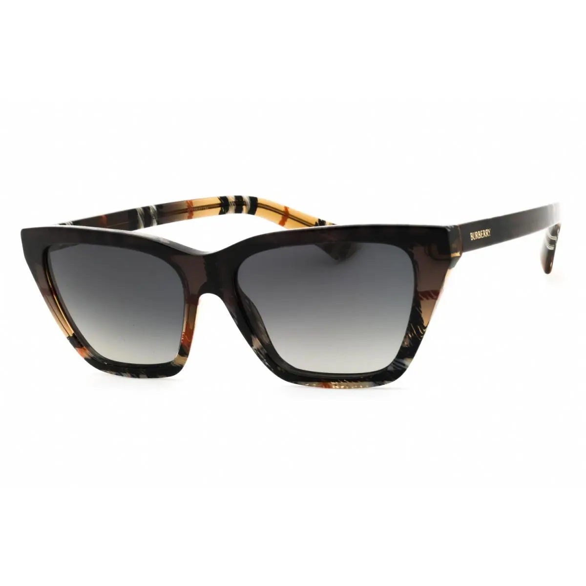 Burberry BE4468-4202T3-54 Sunglasses Frame Size 54mm 140mm 15mm Checkered Women