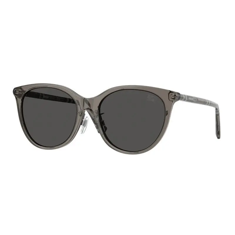 Burberry BE4464D 416087 Transparent Grey/dark Grey 56-18-145 Sunglasses