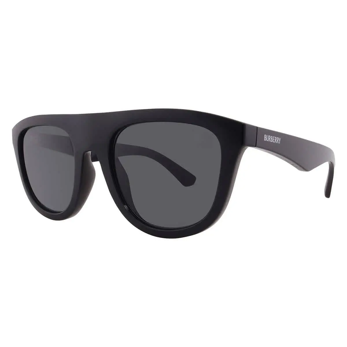 Burberry Dark Grey Square Men`s Sunglasses BE4459U 300187 55 BE4459U 300187 55