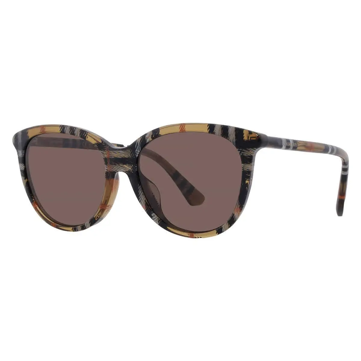 Burberry Brown Butterfly Ladies Sunglasses BE4455F 416373 55 BE4455F 416373 55