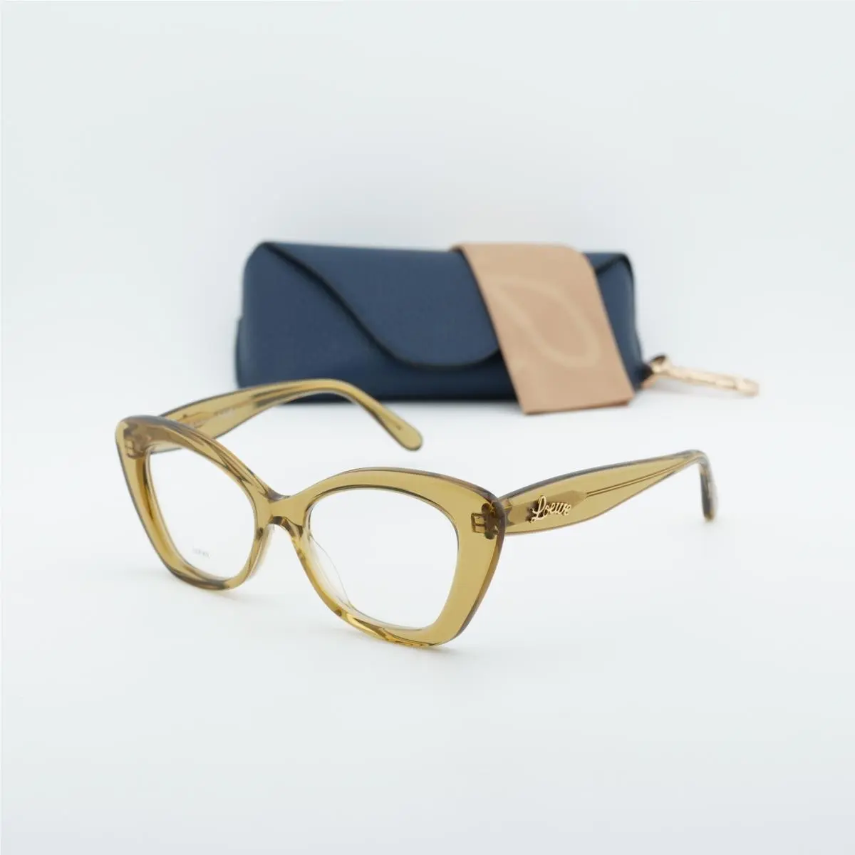 Loewe LW50067I 096 Glossy Green 52mm Eyeglasses