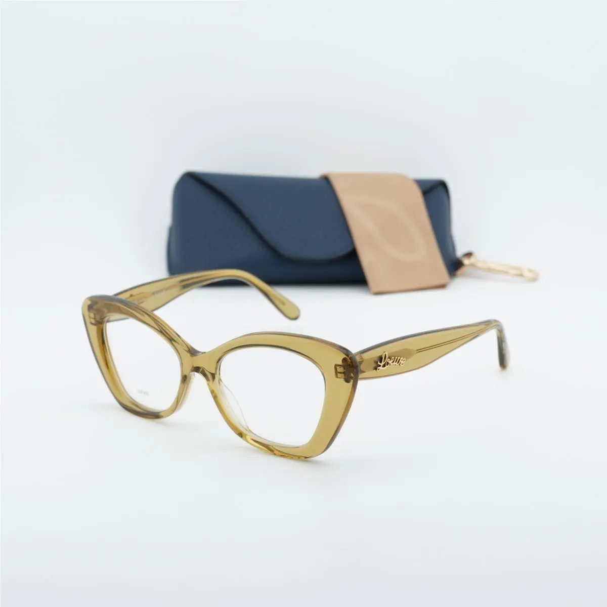 Loewe LW50067I 096 Glossy Green 52mm Eyeglasses