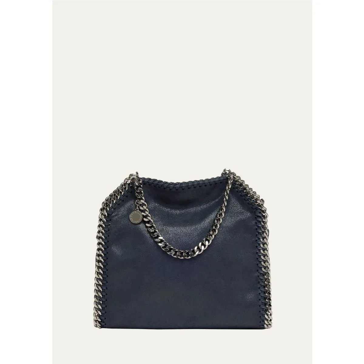 Stella Mccartney Mini Falabella Top Handle Bag Orig. Navy by Stella McCartney