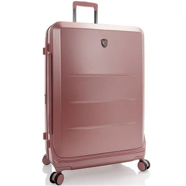 Hey`s EZ Fashion Hardside 21 Carry on Spinner Luggage Rose Gold by Heys